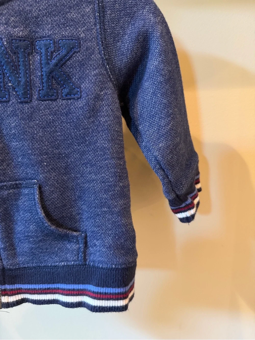 Carter's Old Navy Toddler Boys Waffle Shirt & Hoodie Set